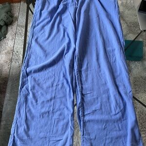 Blanco by Nature Blue Lounge Pants size large